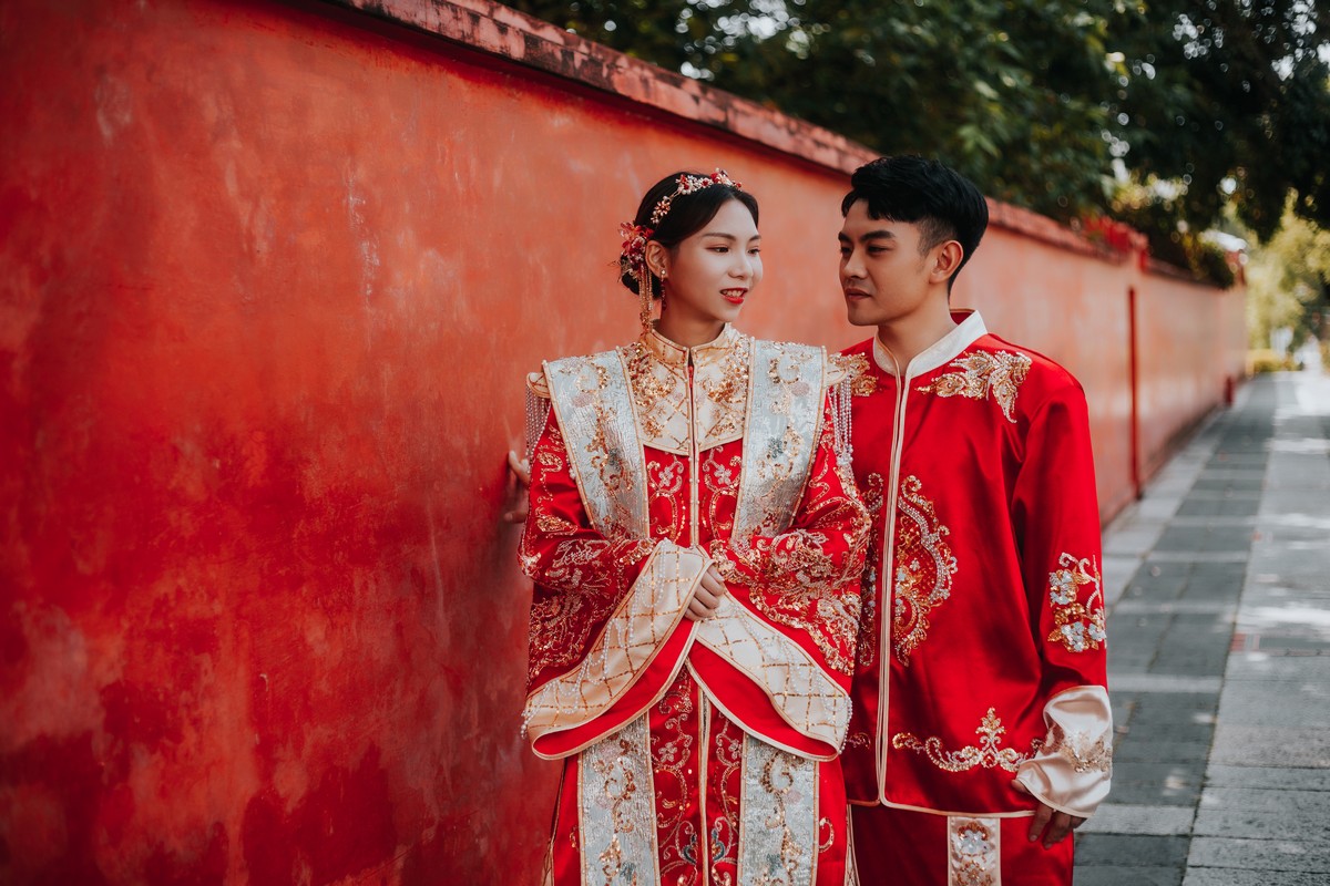 台南婚紗外拍,孔子廟婚紗照